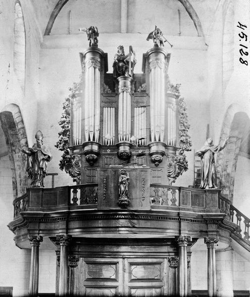 Orgue de tribune : buffet d'orgue, vue générale