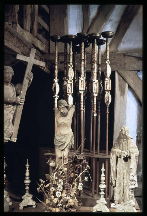 Intérieur du clocher ; Musée d'art religieux