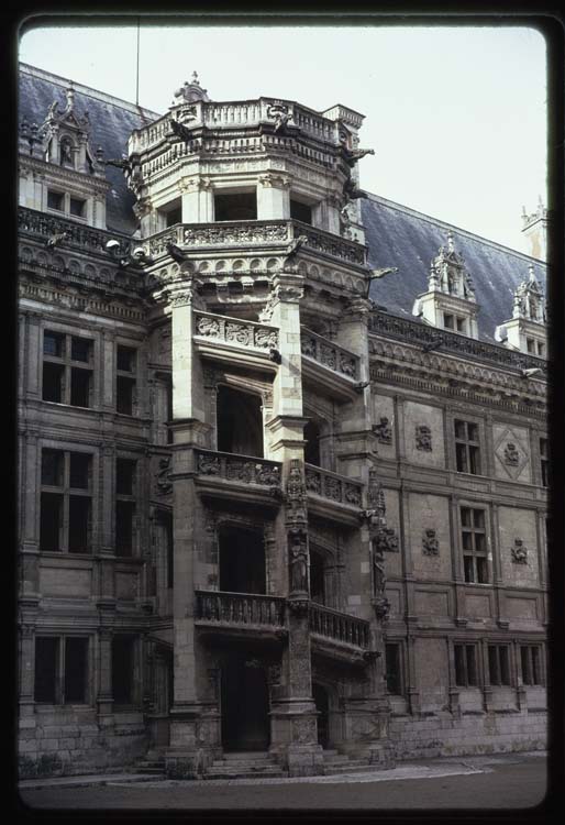 Escalier d'honneur de l'aile François Ier