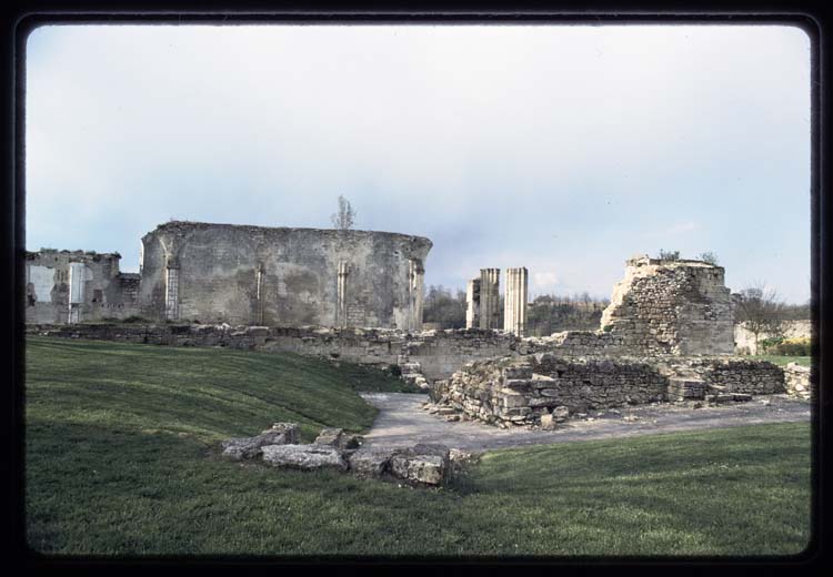 Vue d'ensemble des ruines