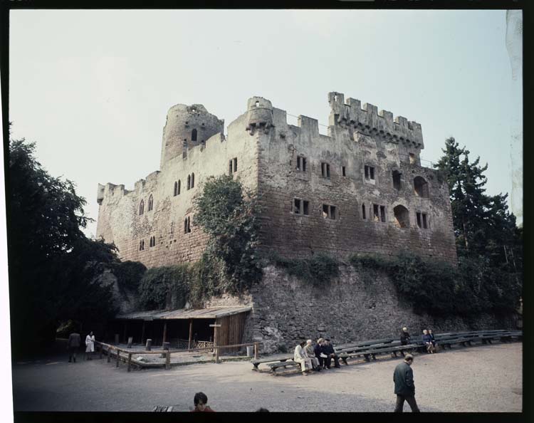 Vue d'ensemble sur les ruines