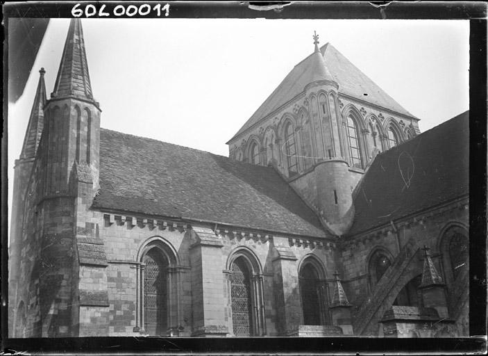 Bras nord du transept et tour-lanterne