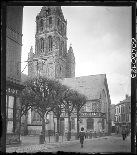 Angle nord-ouest et clocher