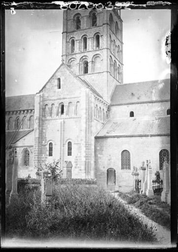 Façade sud : Transept