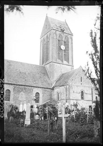 Façade latérale et clocher