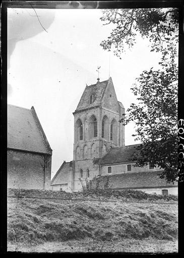 Clocher, côté nord-ouest