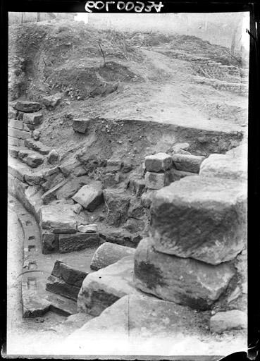 Amphithéâtre : Pourtour de la scène