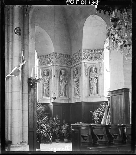 Vue intérieure du transept