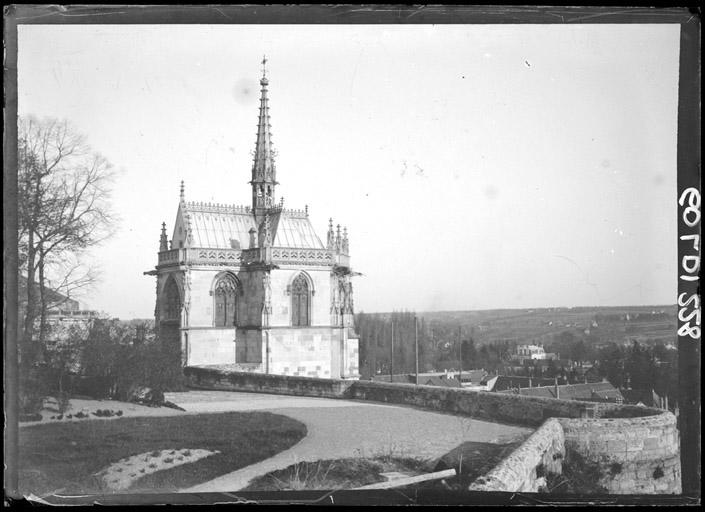 Chapelle Saint-Hubert, côté jardin