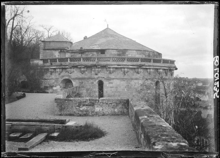 Rempart : Tour Hurtault prise de la terrasse