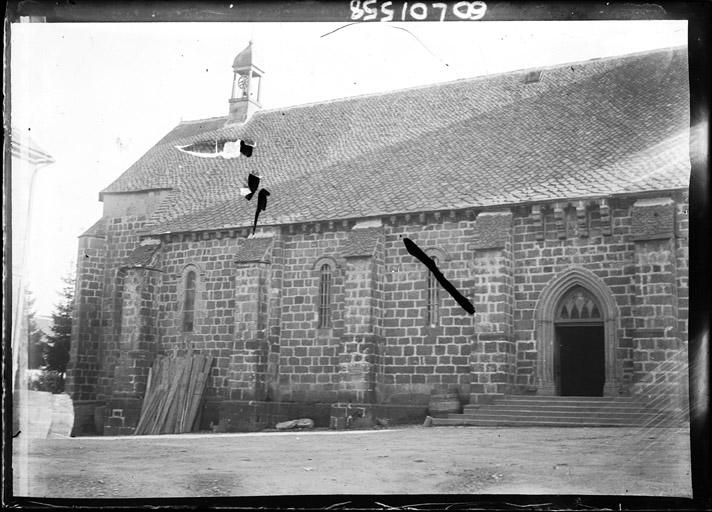 Façade nord : Partie est