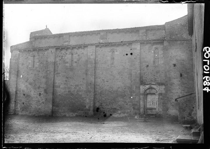 Façade sud : Partie ouest