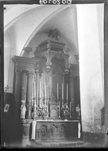 Retable de la chapelle absidale