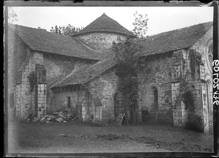 Façade sud : Partie est