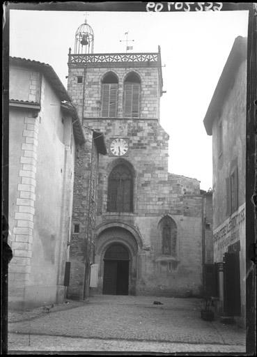 Façade ouest et clocher