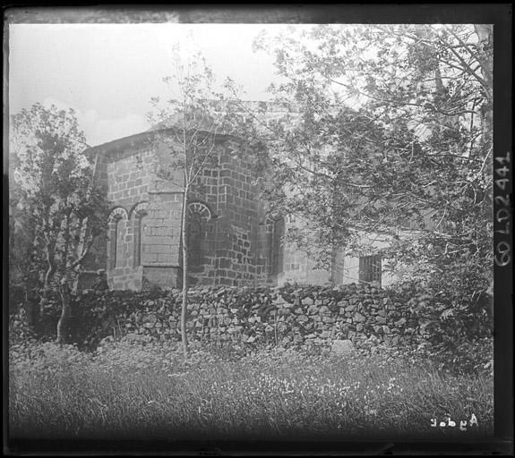 Abside, côté nord-est