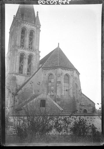 Abside et clocher, côté est