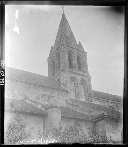 Façade sud : Clocher