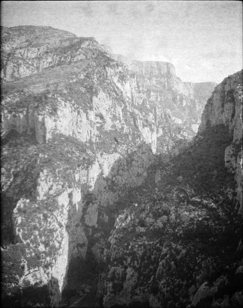 Gorges du Verdon depuis le balcon de la Mescla