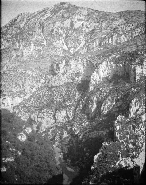 Gorges du Verdon depuis le balcon de la Mescla