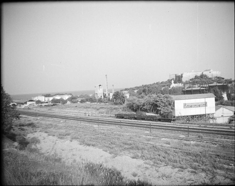 Ensemble ouest depuis la ligne de chemin de fer