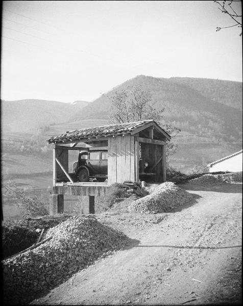 Garage sur pilotis