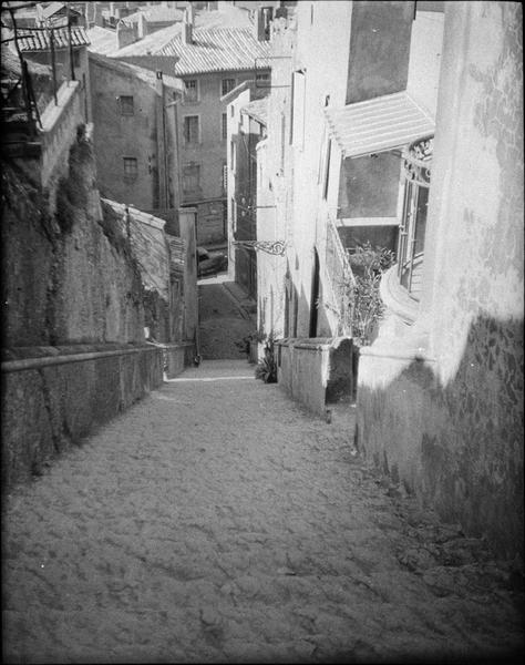 Escalier des Cordeliers, vu en plongée