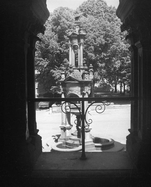 Ensemble côté ouest depuis le porche de la cathédrale