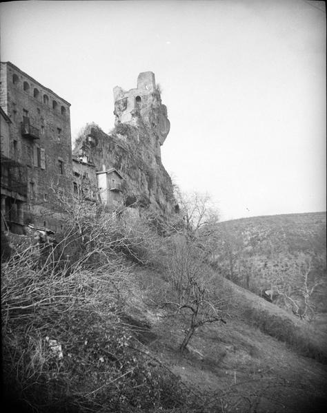 Ruines, côté sud-ouest