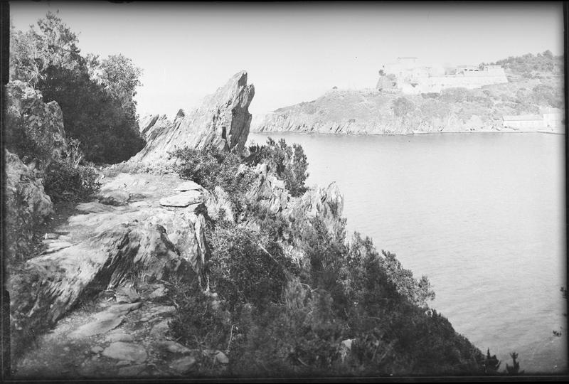 Ensemble sud sur la rade de Port Cros depuis la pointe de la Pomme d'Or