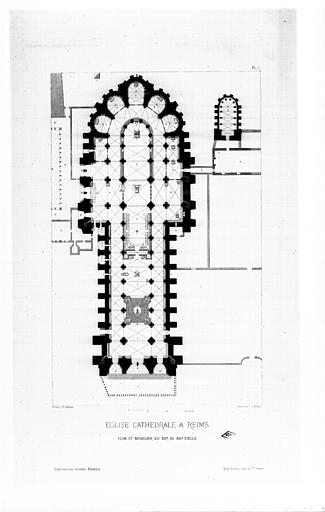 Plan et mobilier du 13e au 16e siècles