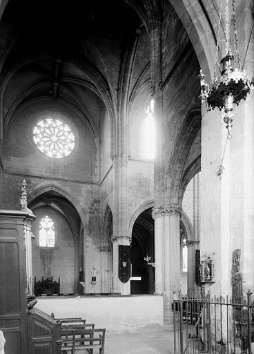 Intérieur, transept