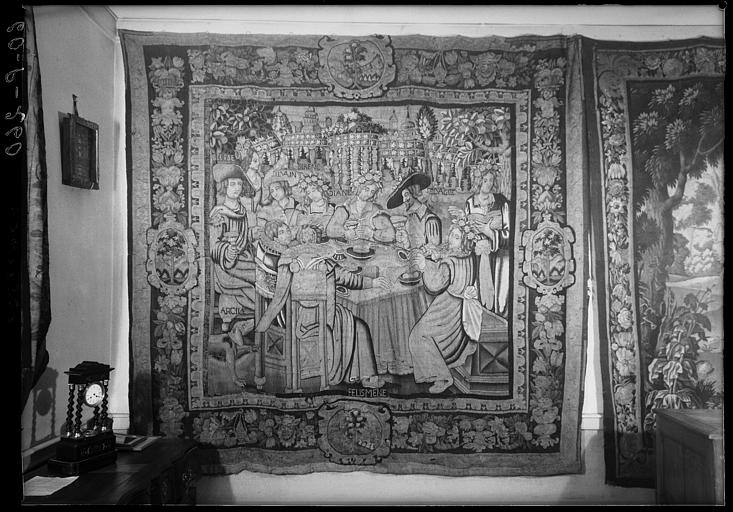 Tapisserie d'Aubusson en laine : Diana enamorada - © Ministère de la Culture (France), Médiathèque du patrimoine et de la photographie, diffusion RMN-GP