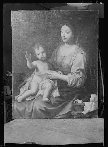Peinture sur toile : Vierge à l'Enfant - © Ministère de la Culture (France), Médiathèque du patrimoine et de la photographie, diffusion RMN-GP