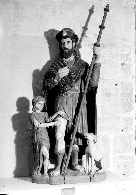 Statue : Saint Roch