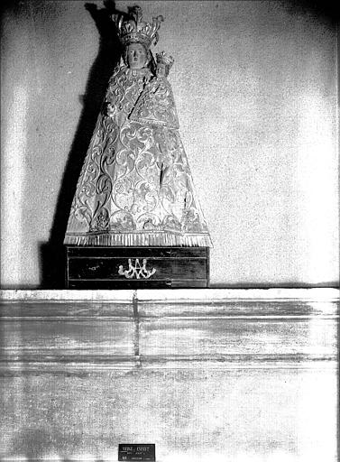 Statue en bois doré et polychromé : Vierge à l'Enfant - © Ministère de la Culture (France), Médiathèque du patrimoine et de la photographie, diffusion RMN-GP