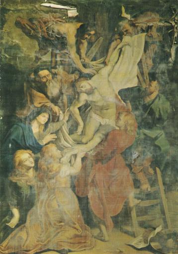 tableau : la Descente de croix