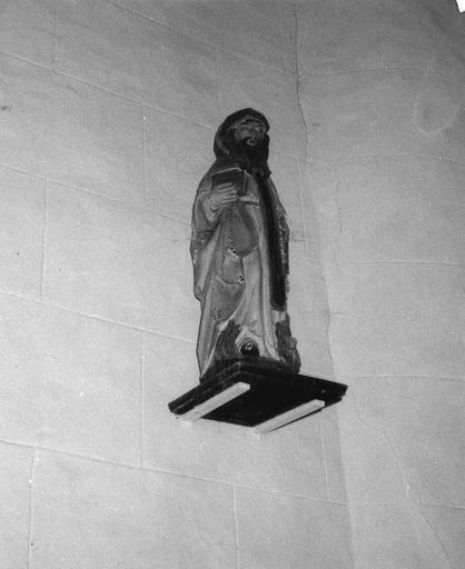 statue (petite nature) : saint Antoine ermite, bois peint - © Ministère de la Culture (France), Médiathèque du patrimoine et de la photographie (objets mobiliers), tous droits réservés
