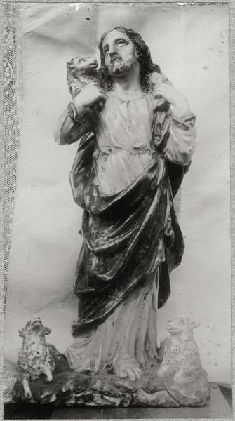 statuette : Le Bon Pasteur, vue générale