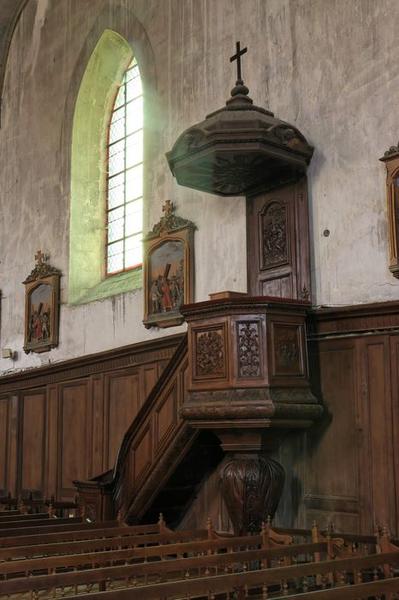 chaire à prêcher, vue générale