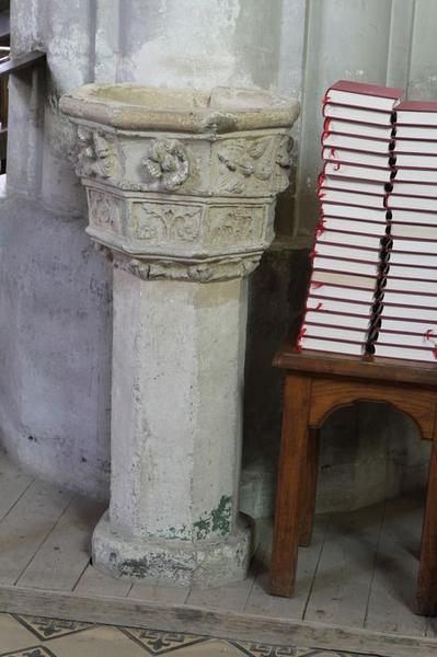 bénitier, vue générale