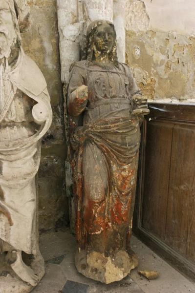 statue : saint Jean l'Evangéliste, vue générale