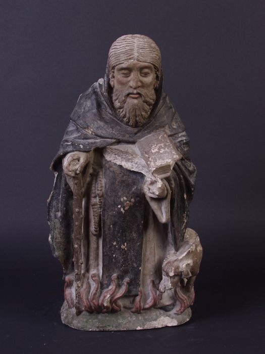 statuette : Saint Antoine ermite, vue générale