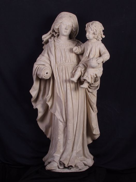 statue : Vierge à l'Enfant, vue générale