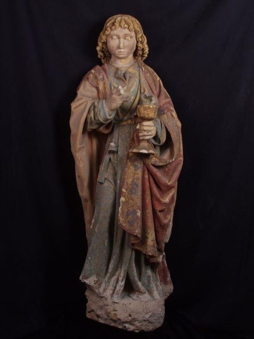 statue : Saint Jean, vue générale