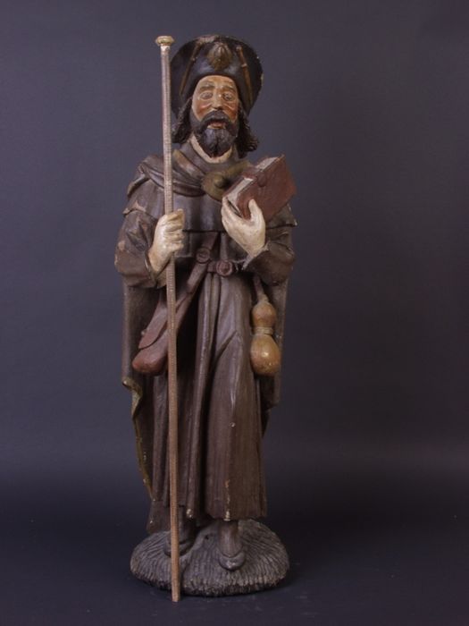 statue : Saint Jacques, vue générale