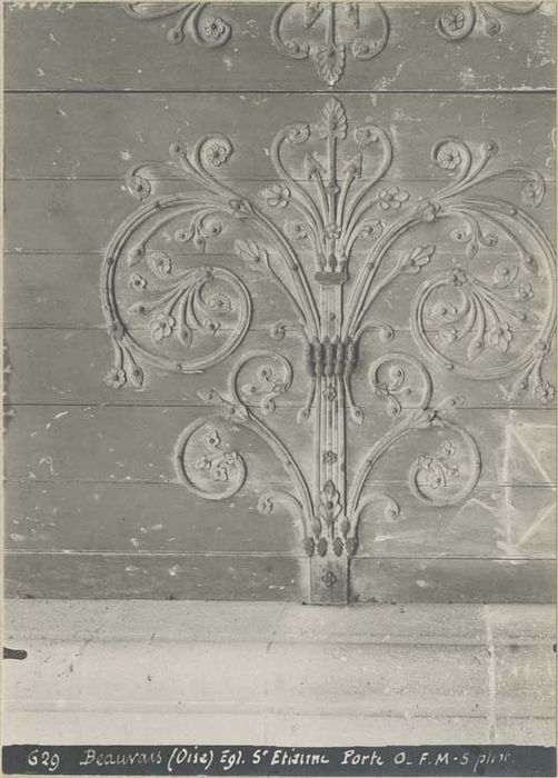 pentures de porte, détail