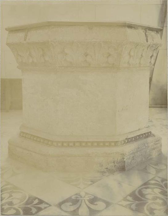 fonts baptismaux (cuve baptismale à infusion)