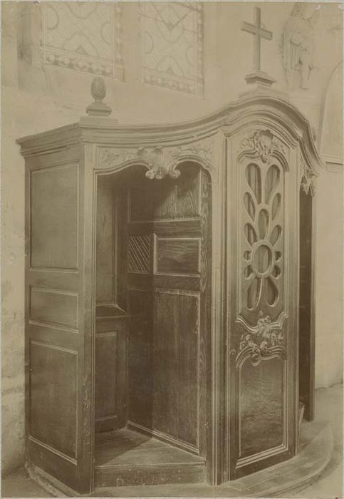 confessionnal - © Ministère de la Culture (France), Médiathèque du patrimoine et de la photographie, diffusion GrandPalaisRmn Photo