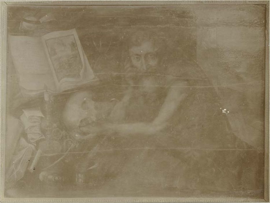 tableau : Saint Jérôme méditant sur la mort